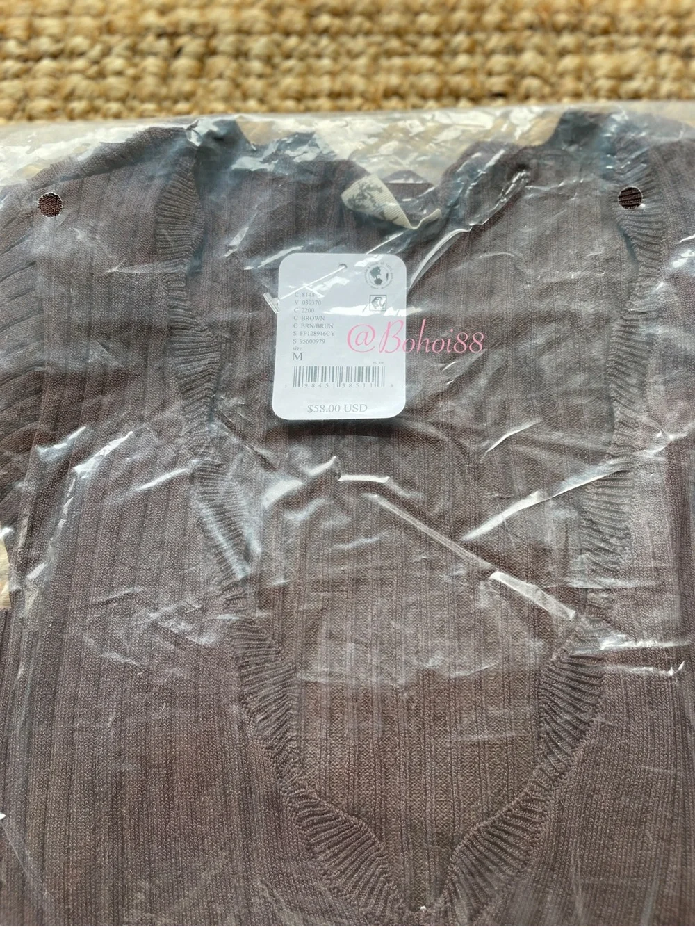 NWT Free People Easy Day Swit Long Sleeve Top
